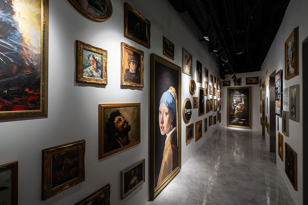 絵画通り＆魔法商店街